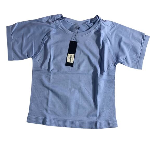 Vanquish Elevate Seamless Sky Blue MiDi Cap Sleeve T-Shirt Size XL - Picture 1 of 7